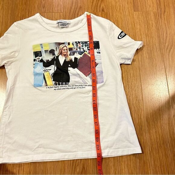 Zara Officially Licensed Clueless Tee White - S - Picture 13 of 13